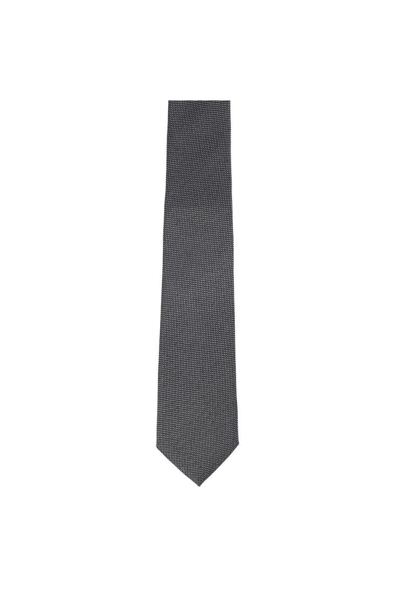 Janus Metallic and Silk Classy Necktie, Alternate, color, Silver