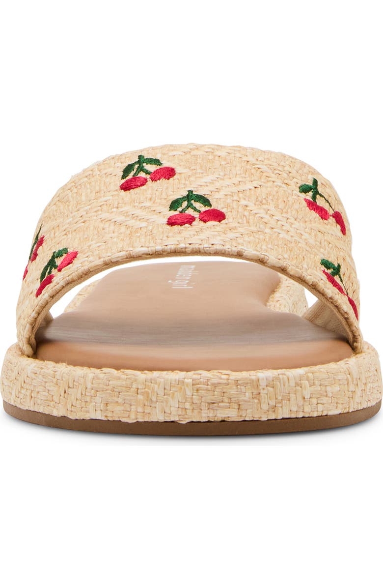 Madden Girl <p>Addie Embroidered Slide Sandal (Women)</p>, Alternate, color, Cherries