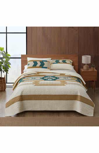 Pendleton Trail Star Reversible Quilt & Sham Set
