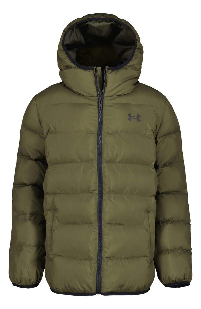 Under Armour Kids' Pronto Puffer Jacket, Main, color, Expedition Green