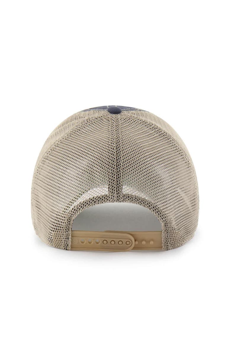 '47 Men's '47 College Navy Seattle Seahawks Wabash Trucker Clean Up Adjustable Hat, Alternate, color,