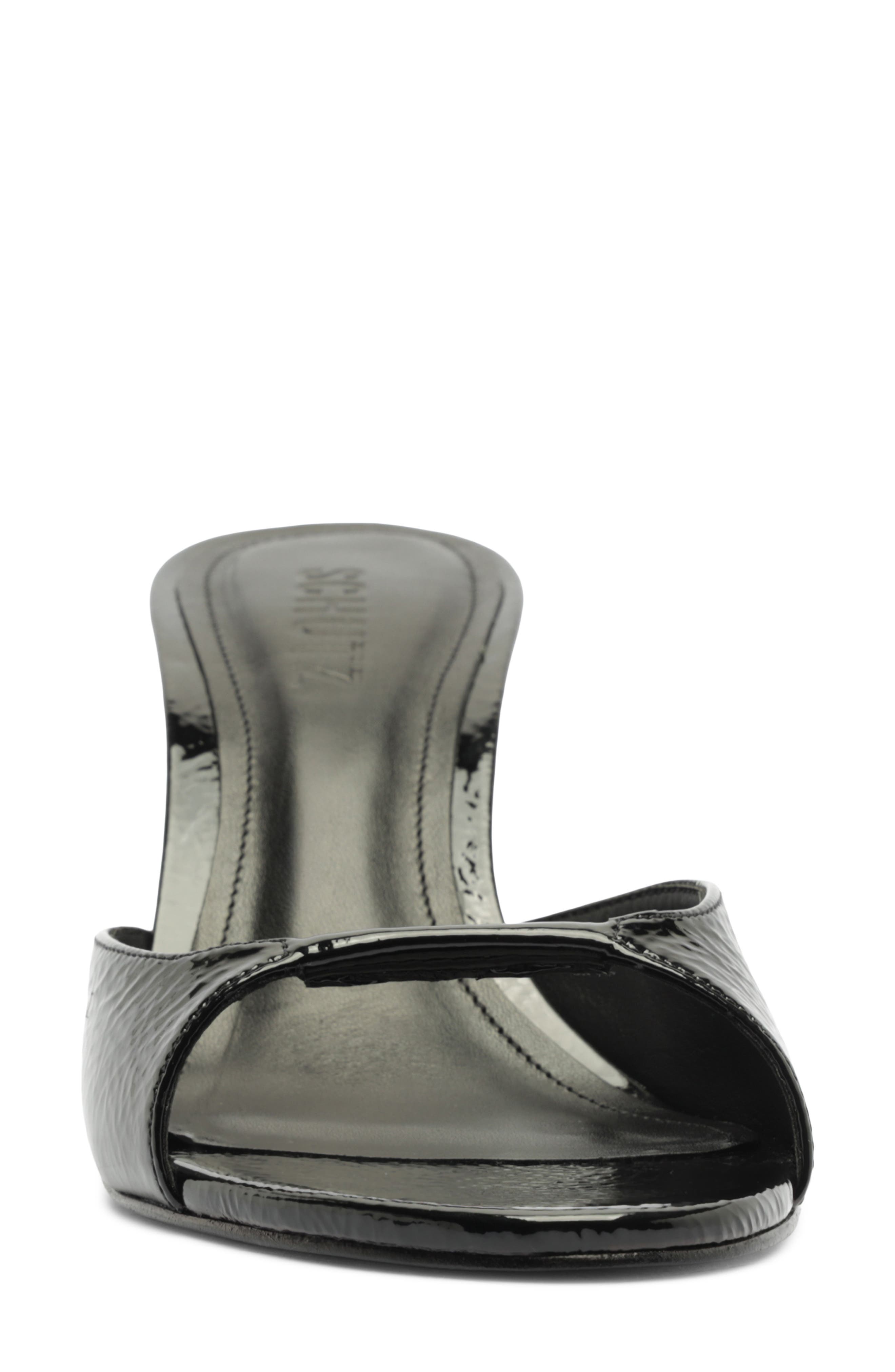 Schutz Arlene Sandal, Alternate, color, Black