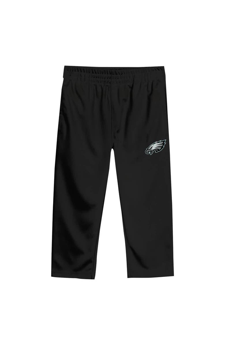 Outerstuff Toddler Outerstuff Green/Black Philadelphia Eagles Red Zone V-Neck T-Shirt & Pants Set, Alternate, color, Green