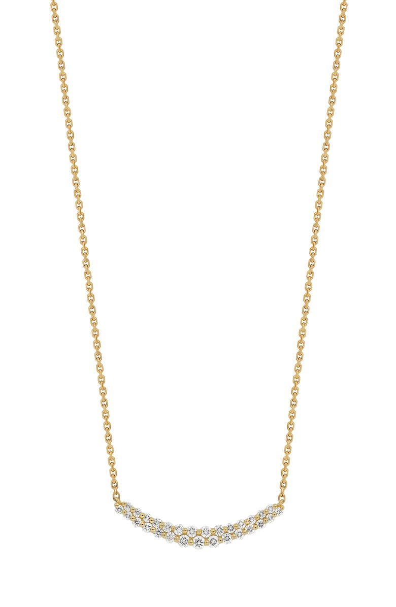 Bony Levy Liora Diamond Bar Pendant Necklace, Main, color, 18K Yellow Gold