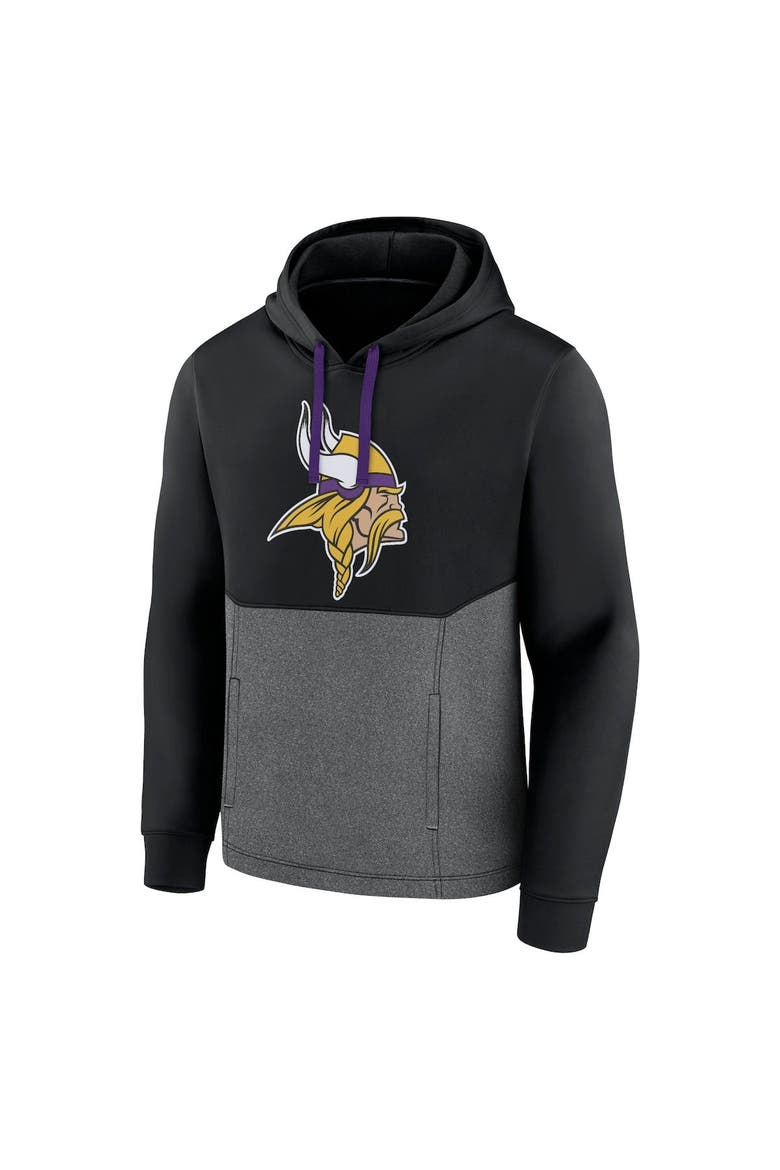 Men's Fanatics Branded Black Minnesota Vikings Winter Camp Pullover Hoodie, Alternate, color, Black