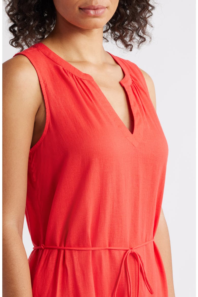 Coastal Tide Sleeveless Dress, Alternate, color, APPLE BLOSSOM
