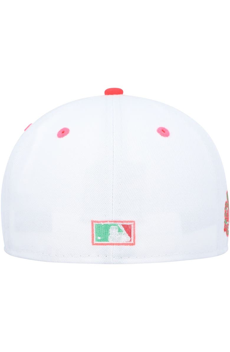 New Era Men's New Era White/Green St. Louis Cardinals 2011 World Series Watermelon Lolli 59FIFTY Fitted Hat, Alternate, color, 