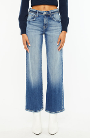 KanCan Premier Angela Premier High Rise Slim Wide Leg Jeans