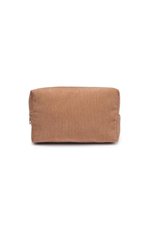 Cordially Yours - Corduroy Cosmetic & Travel Organizer Pouch