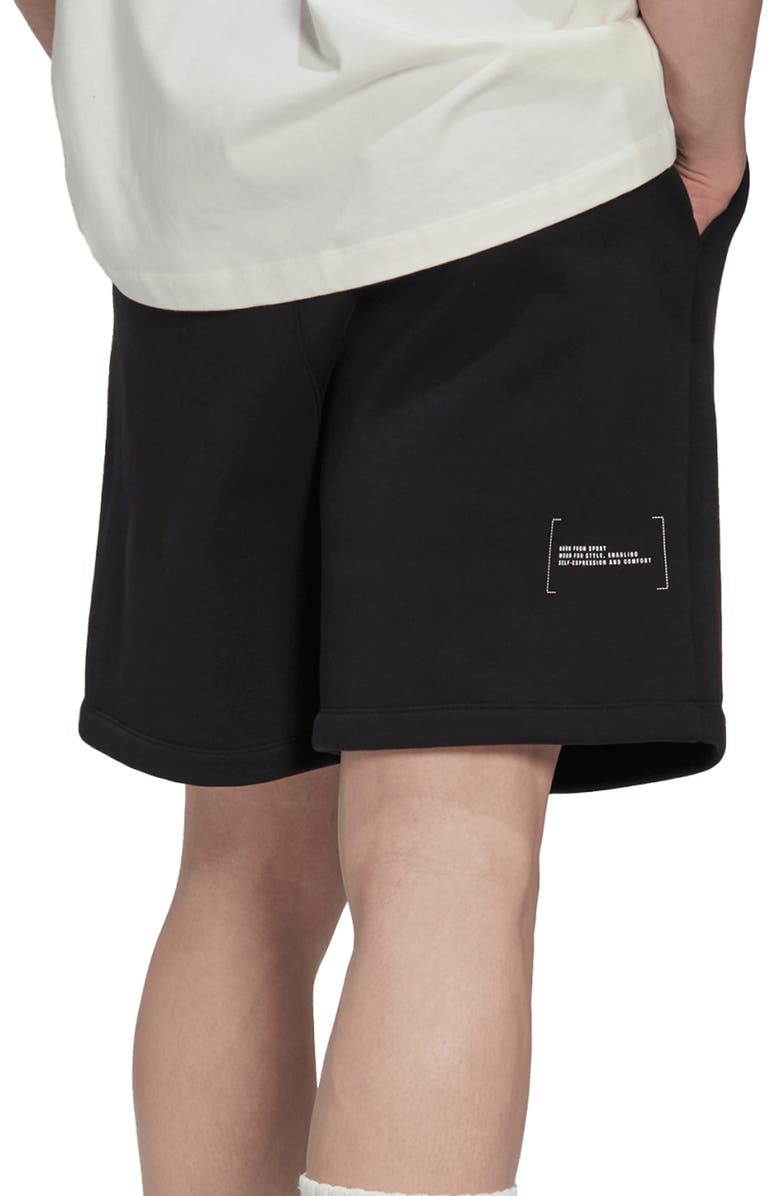 adidas Sportswear Fleece Sweat Shorts, Alternate, color,