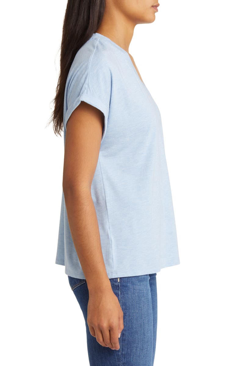 Tommy Bahama Kauai V-Neck T-Shirt, Alternate, color, Light Sky Heather