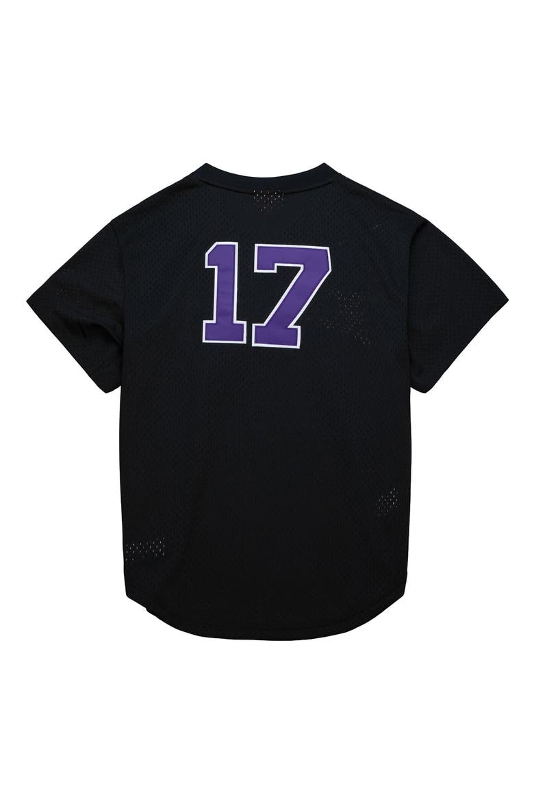 Men's Mitchell & Ness Todd Helton Black Colorado Rockies Authentic Batting Practice Jersey, Alternate, color, Black