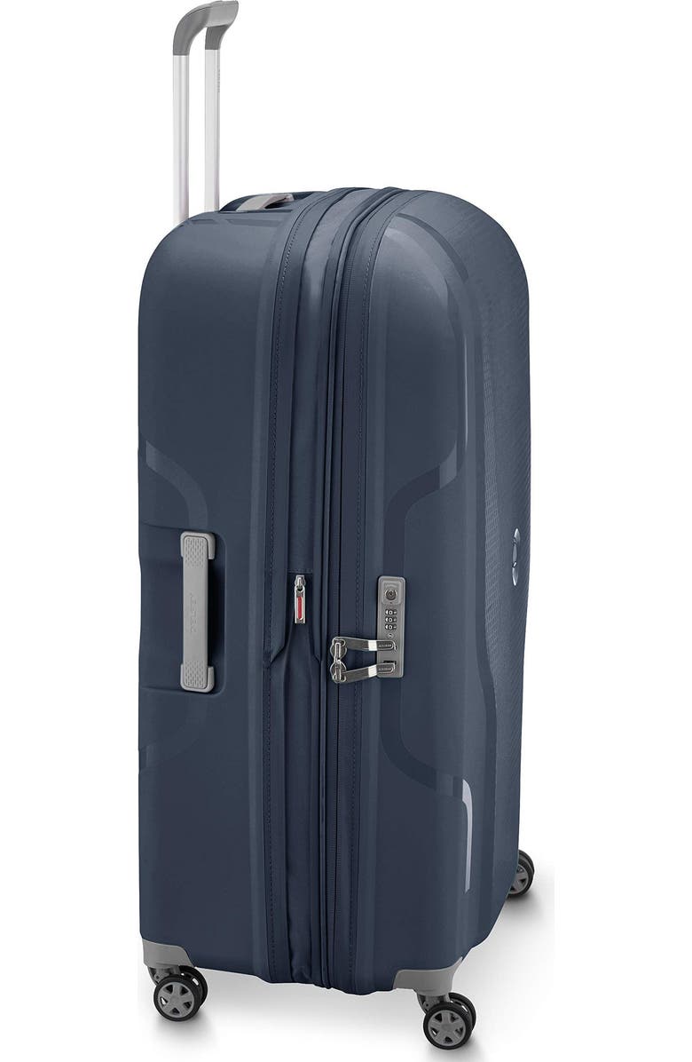 Delsey Paris Clavel Hardside Large Expandable Luggage with Spinner Wheels, Alternate, color, Blue Jean