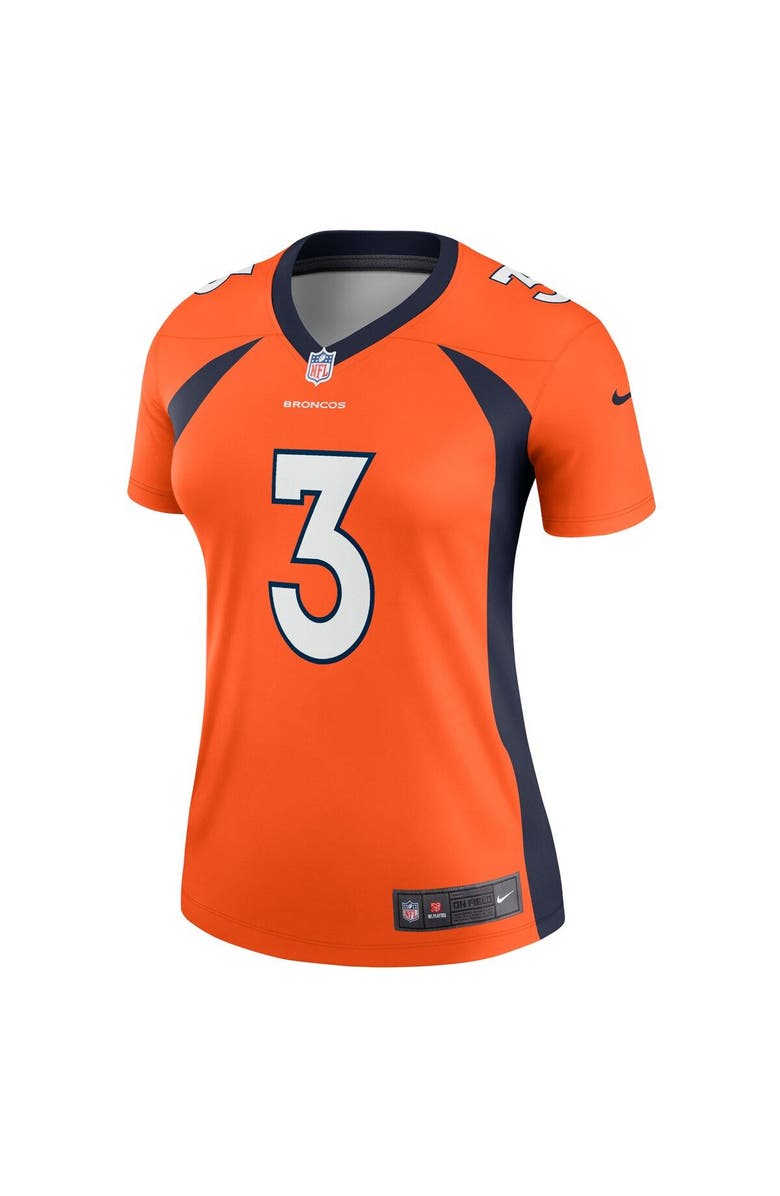 Nike Women's Nike Russell Wilson Orange Denver Broncos Alternate Legend Jersey, Alternate, color, 