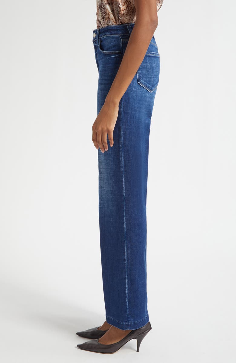 L'AGENCE Scottie High Waist Wide Leg Jeans, Alternate, color, Marvista