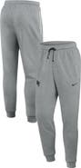 Nike Men's Nike Heather Gray Wake Forest Demon Deacons Basketball Practice Dri-FIT Taper Sweatpants