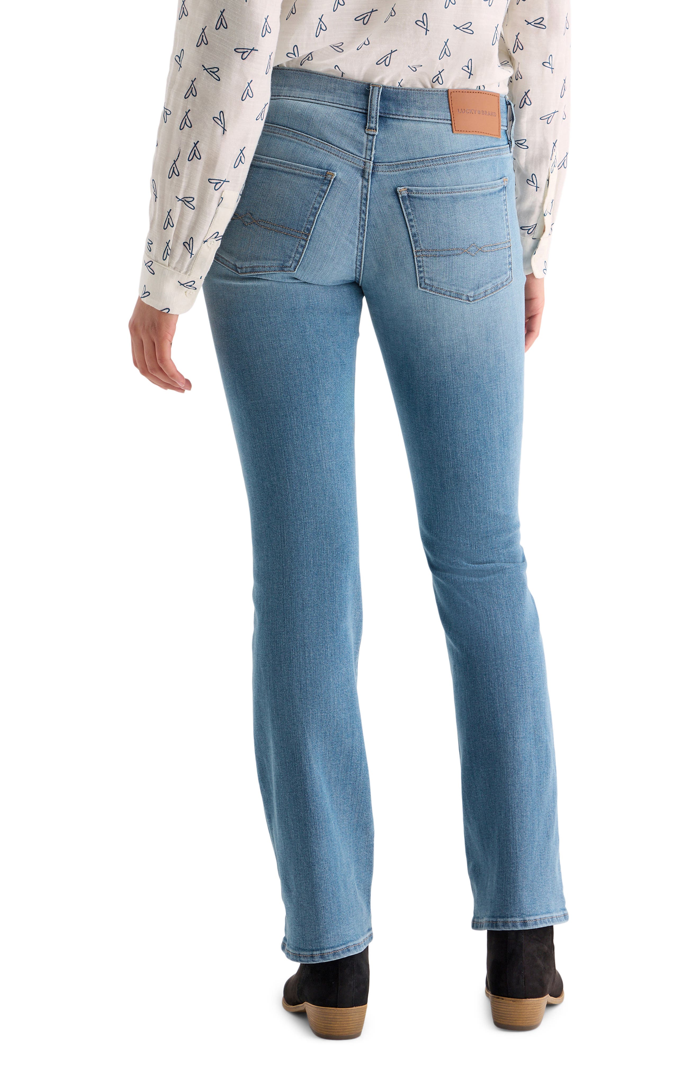 Sweet Mid Rise Bootcut Jeans - image 2
