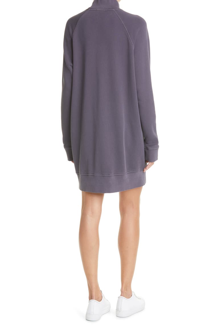 Long Sleeve Sweatshirt Dress, Alternate, color, DUSK