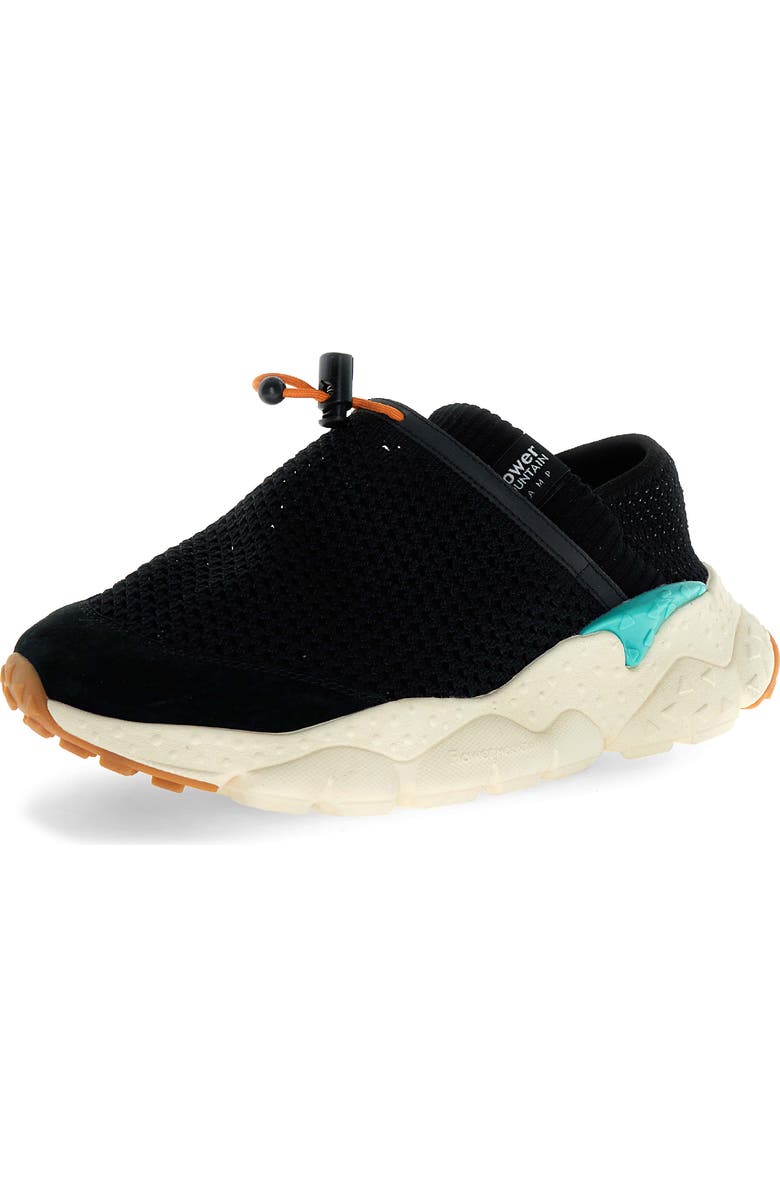 Flower MOUNTAIN x Raised by Wolves Camp Slip-On Sneaker, Main, color, Black