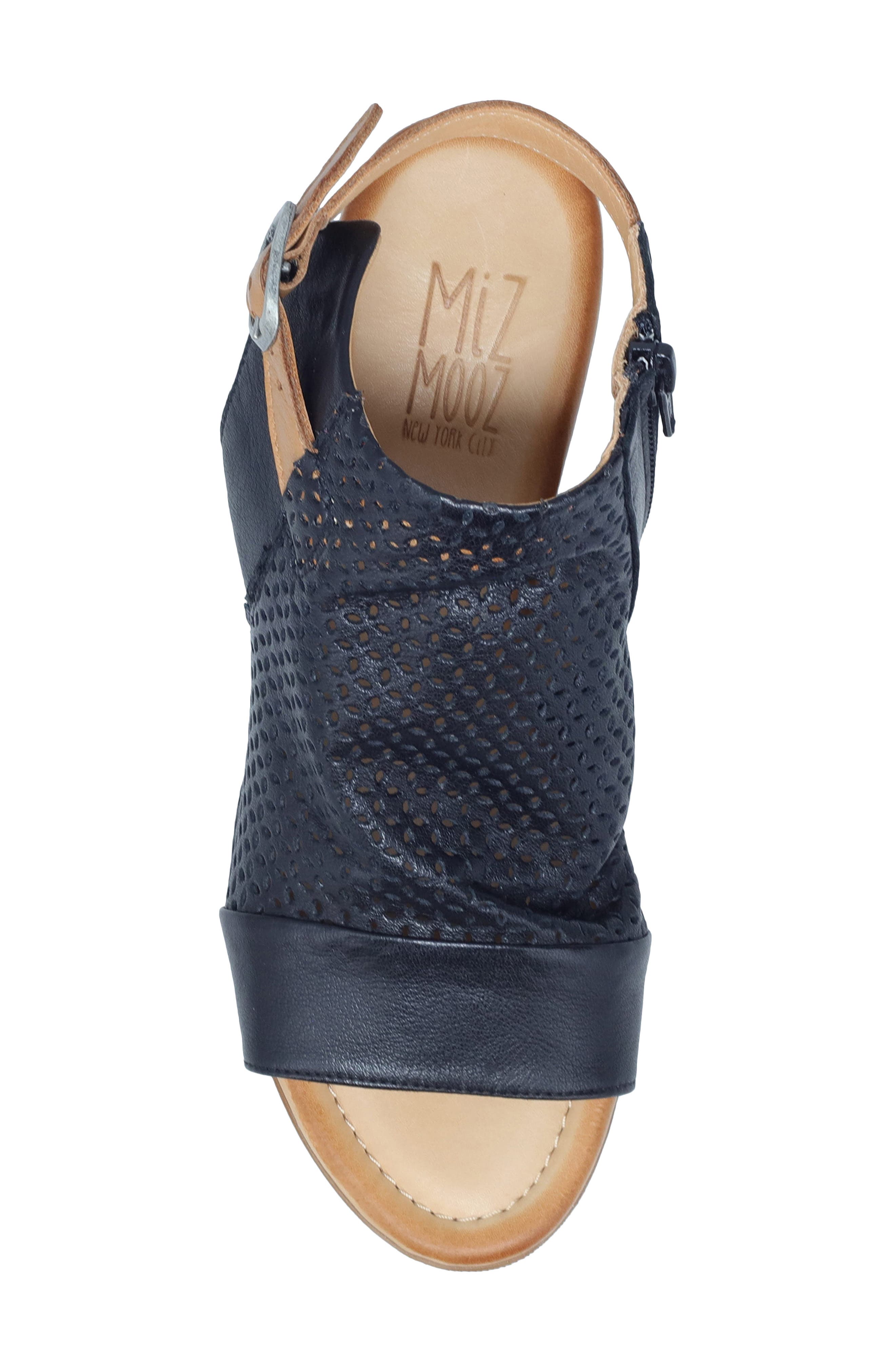 Miz Mooz Cayden Sandal, Alternate, color, Black