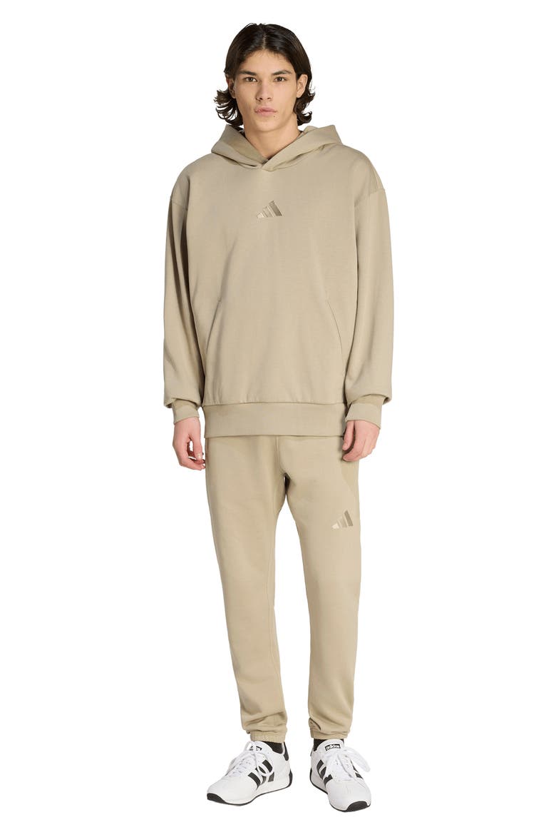 All SZN Oversize Fleece Pullover Hoodie, Alternate, color, WONDER CARGO