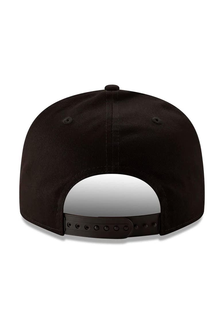 Men's New Era Black San Francisco 49ers 80th Anniversary Side Patch 9FIFTY Snapback Hat, Alternate, color, Black