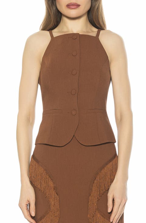 Ziv Button Front Vest