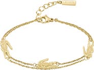 Lacoste Crocodile Station Bracelet