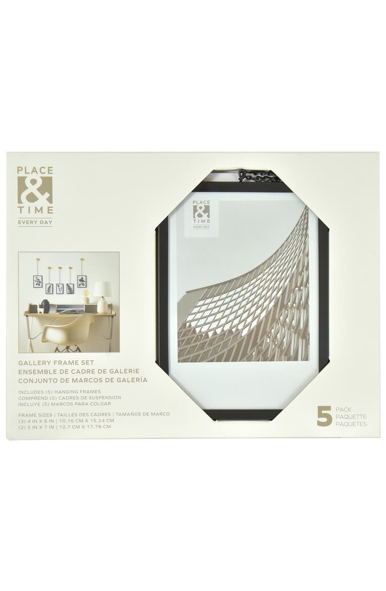 ENCHANTE 5-Piece Gallery Frame Set, Main, color,