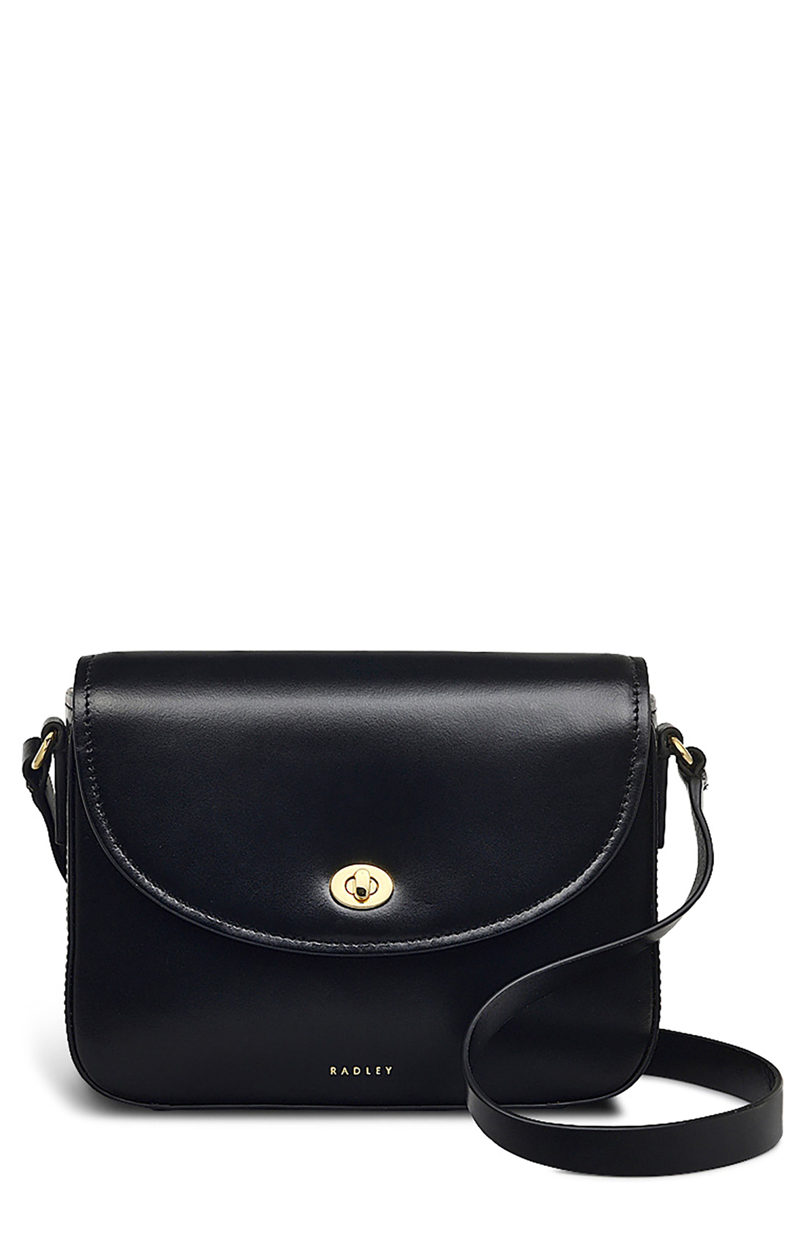 Radley Parliament Hill Mini Leather Flap Crossbody Bag, Main, color, 