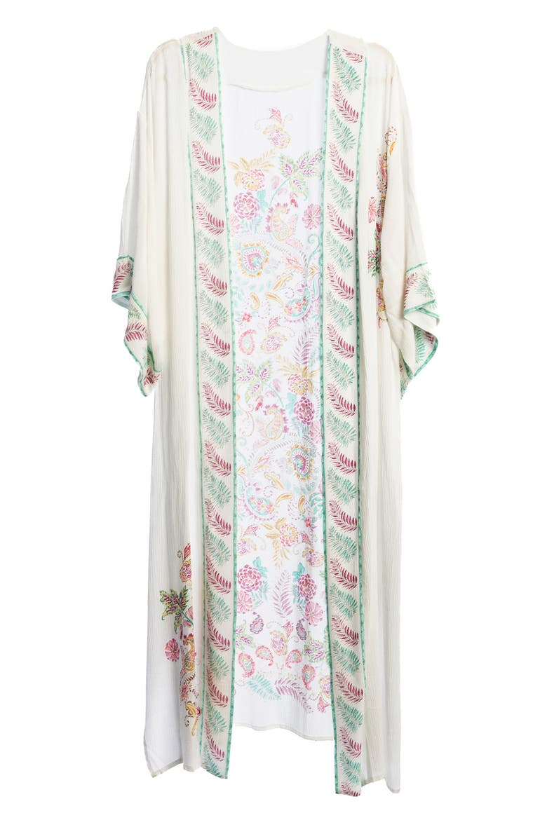 Mystic Garden Duster, Alternate, color, IVORY