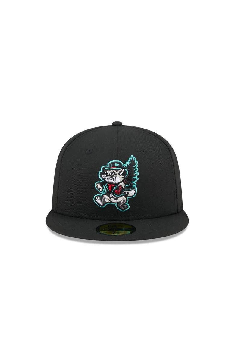 New Era Men's New Era Black Jersey Shore BlueClaws Theme Nights 59FIFTY Fitted Hat, Alternate, color, Black