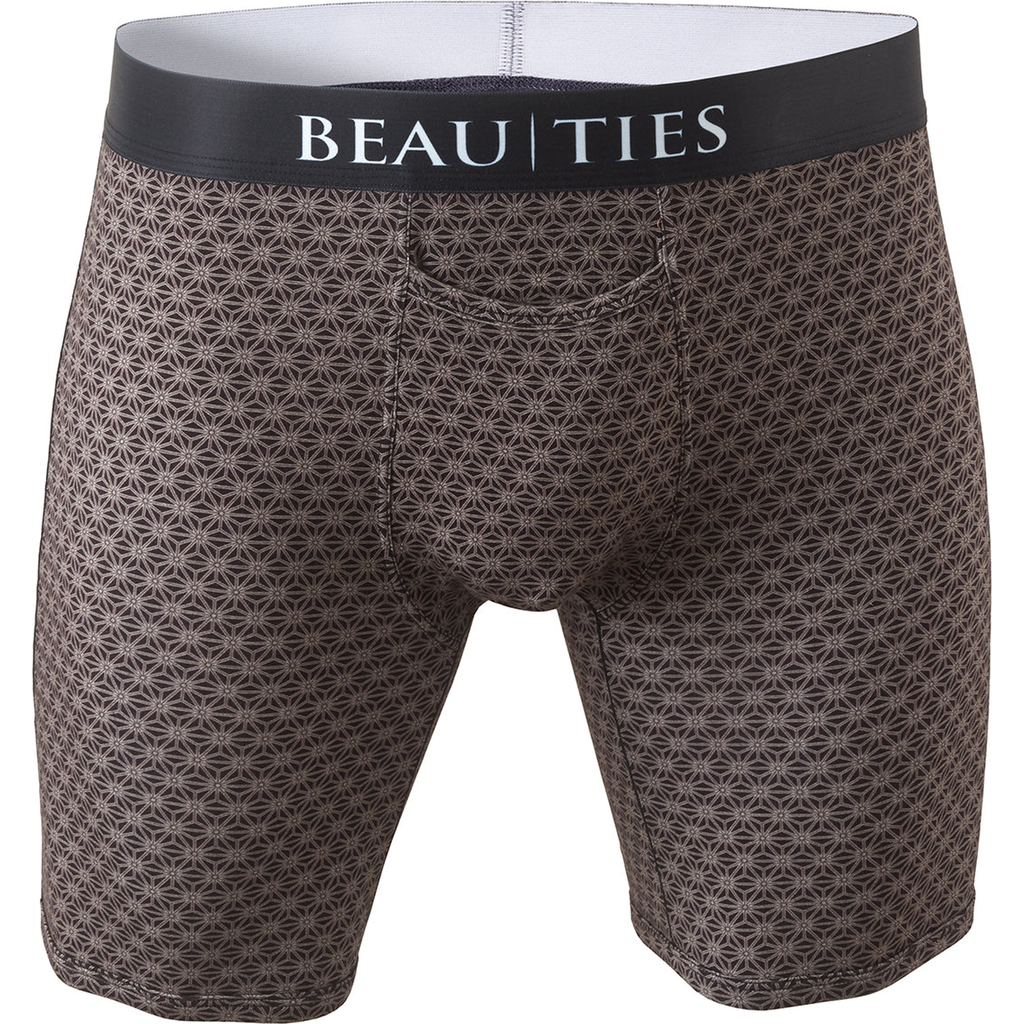 Beau Ties Of Vermont Natural Fiber Boxer Briefs In Brown
