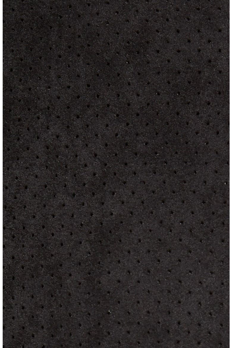 Button Front Skirt, Alternate, color, BLACK