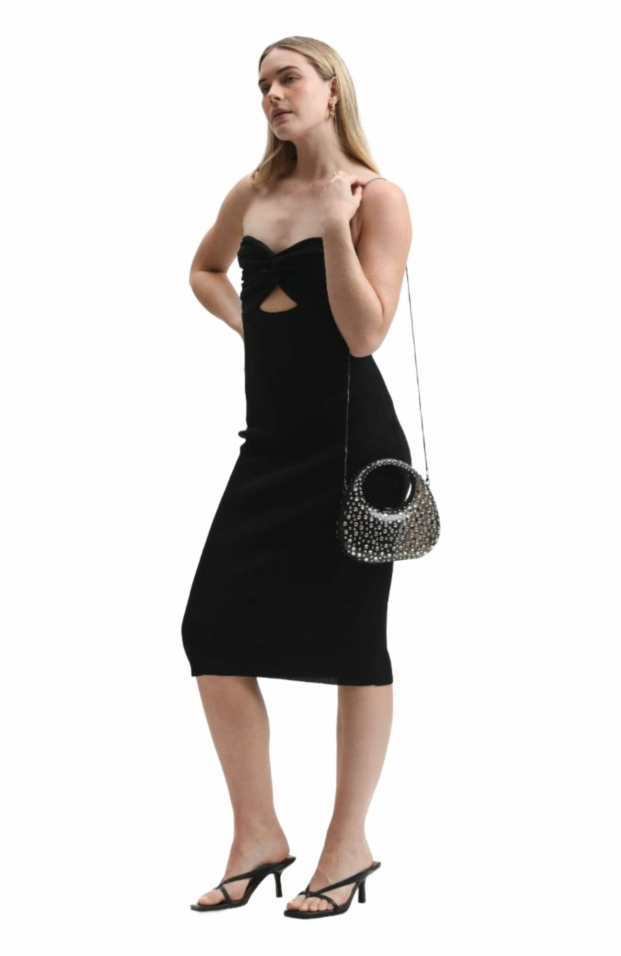 MODA LUXE Vianca Evening Bag, Alternate, color, Smoke