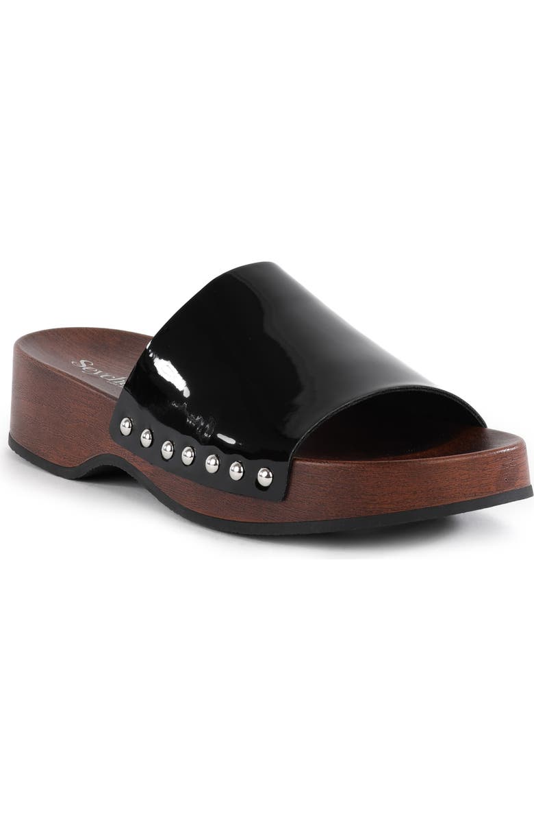 Seychelles Fantasy Platform Sandal, Main, color, Black