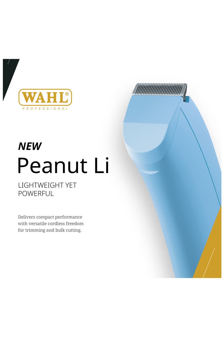 Peanut Li Cordless Trimmer, Lightweight & Compact, High-Powered Rotary Motor, USB-C Quick Charge, Alternate, color, Blue