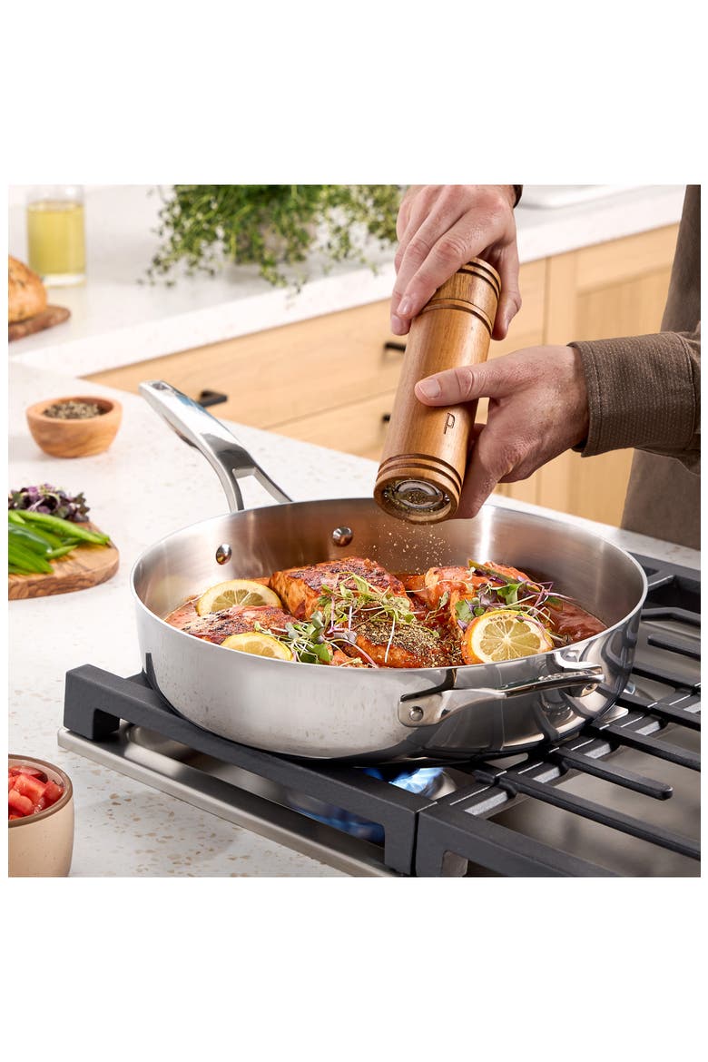 Premier Stainless Steel 6-Piece Cookware Set, Alternate, color, STAINLESS STEEL