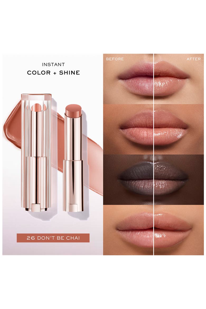 Lip Idôle Squalane-12 Butterglow Hydrating Lip Balm, Alternate, color, 26 DONT BE CHAI