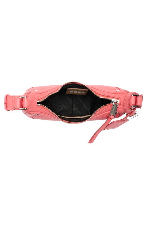 Hugo Boss Boss Ivy Small Hobo Bag In Pink