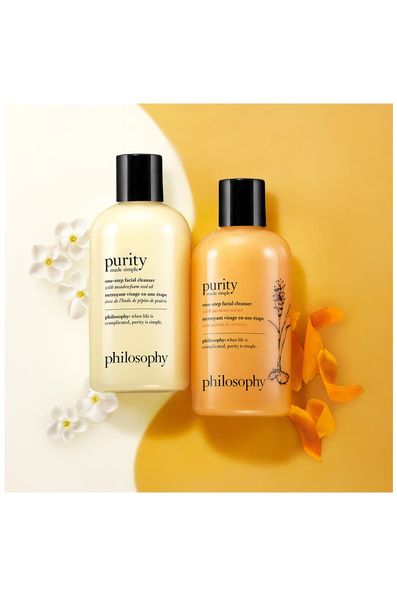 purity made simple one-step facial cleanser with turmeric extract (Limited Edition), Alternate, color, NO COLOR