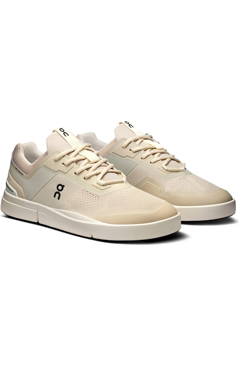 On The ROGER Spin Tennis Sneaker, Main, color, Sand/ Ivory