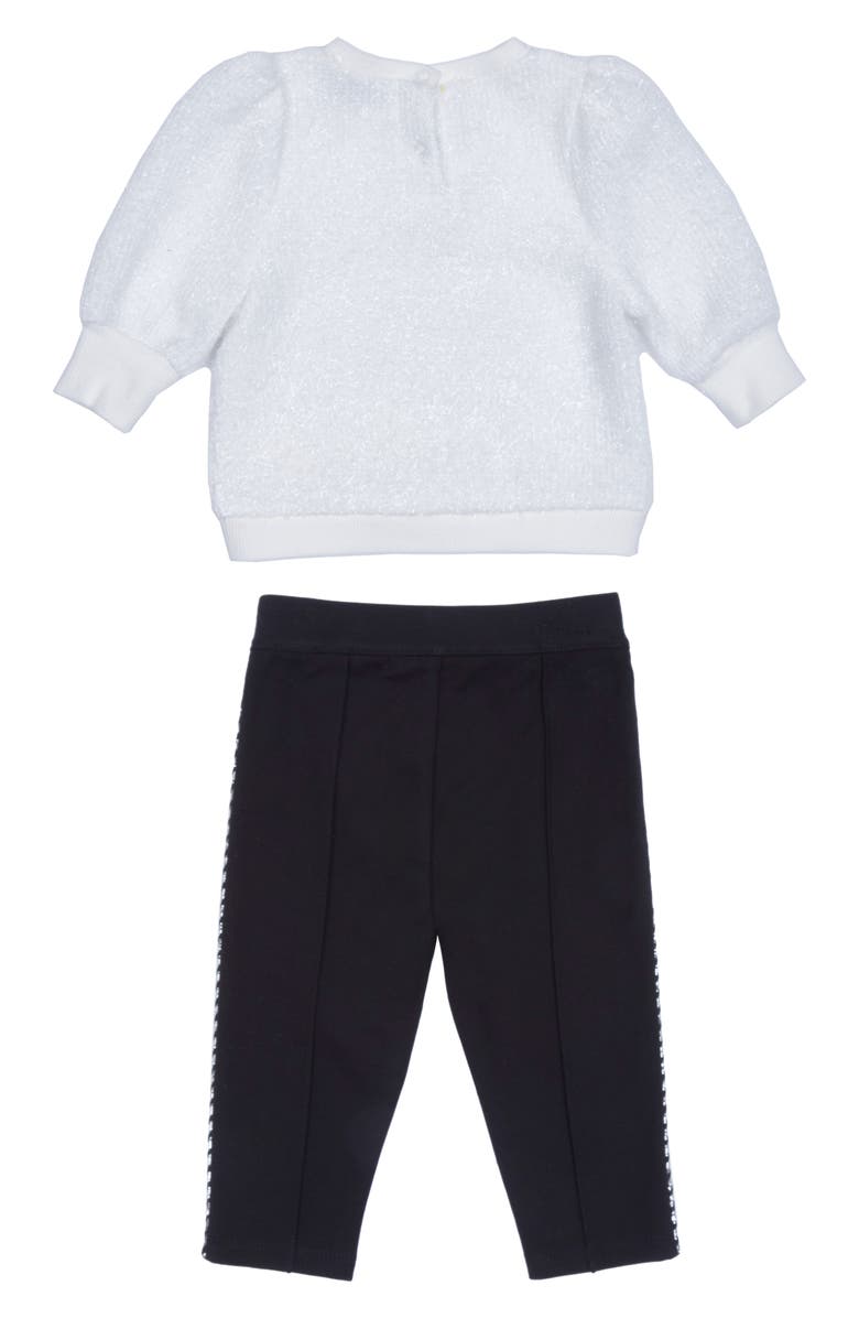Habitual Girl Habitual Kids Kori Metallic Sweater & Ponte Pants Set, Alternate, color, 