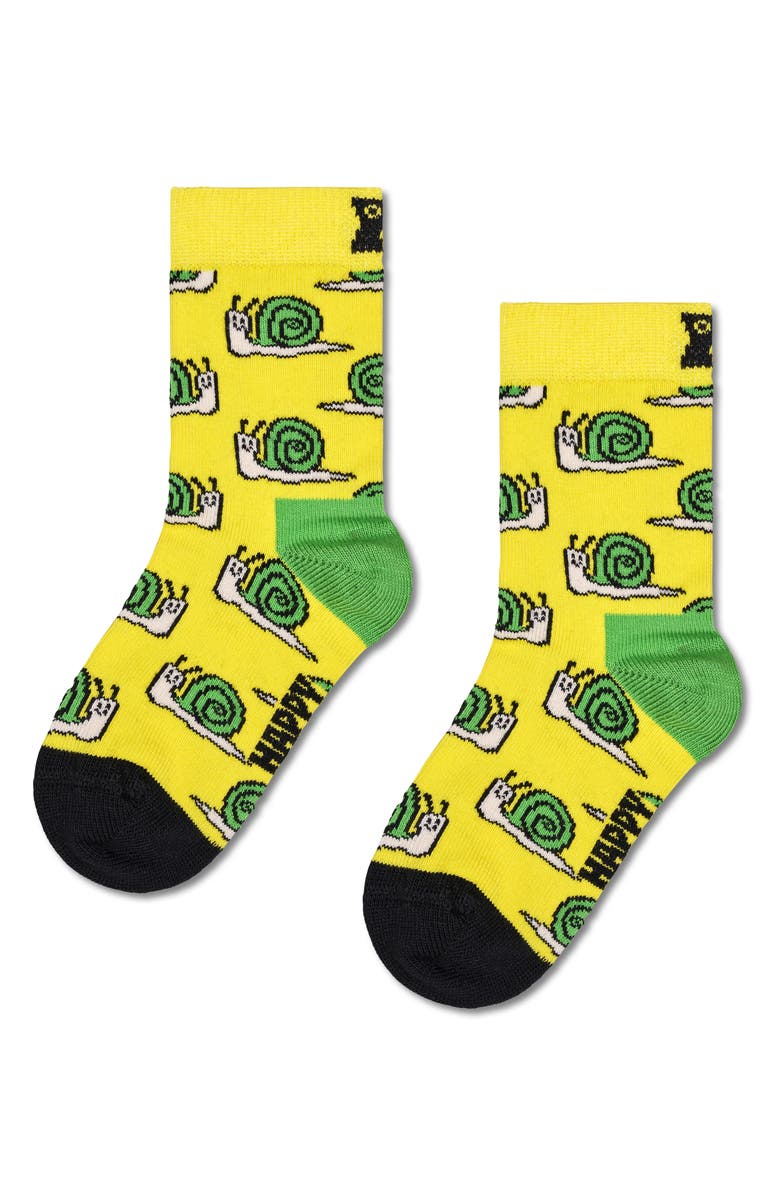 Happy Socks Kids' Small Friends Assorted 3-Pack Socks, Alternate, color, 