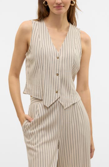 VERO MODA VERO MODA MILO BUTTON FRONT VEST