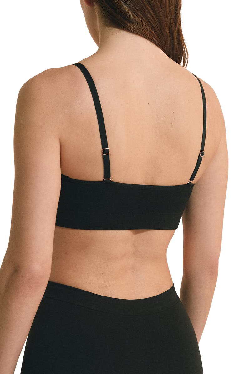 Etam Amande Convertible Bandeau Bra, Alternate, color, Black