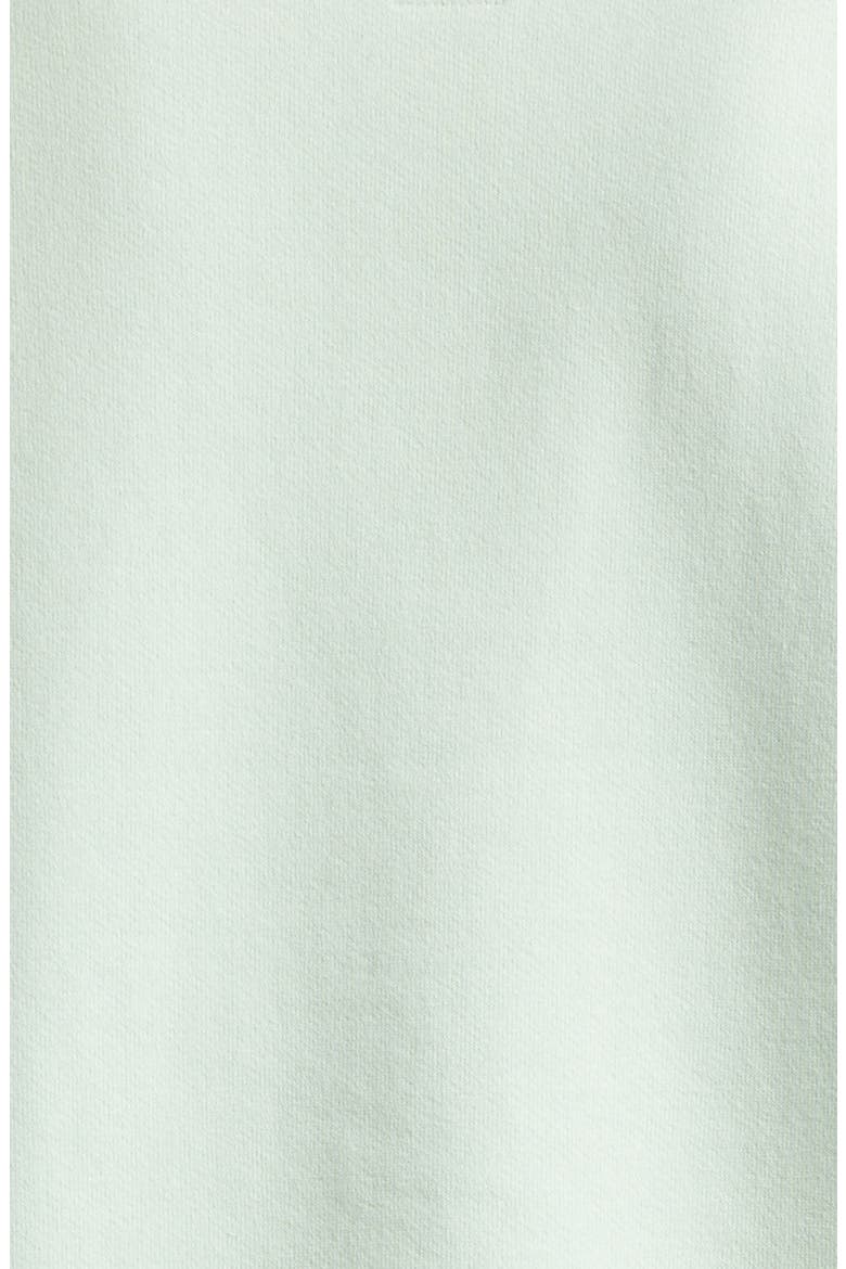Jumbo French Terry Sweatshirt, Alternate, color, LIGHT GREEN