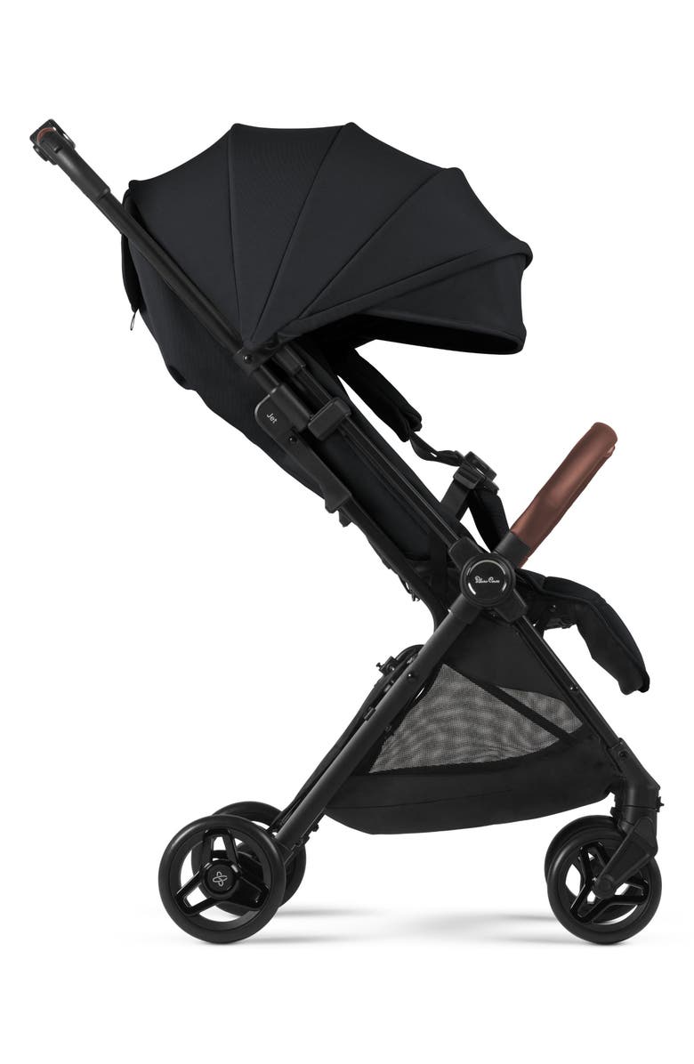 Silver Cross Jet 5 Super Compact Lightweight Travel Stroller, Alternate, color, Black