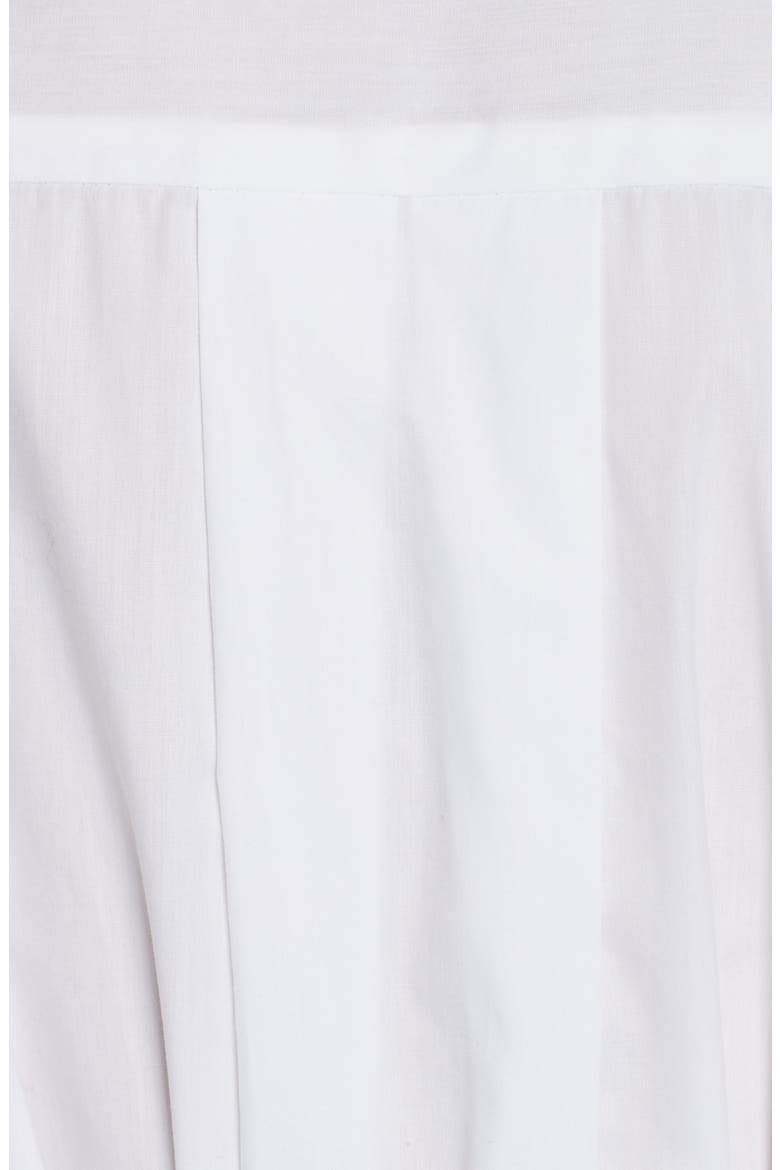Sinclair Puff Sleeve Wrap Detail Shirt, Alternate, color, WHITE