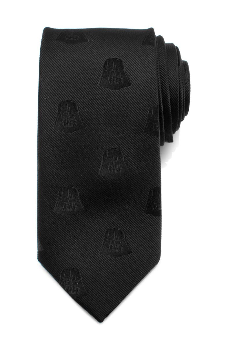Star Wars™ - Darth Vader Silk Tie, Main, color, BLACK